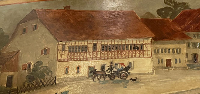dieses Bild hängt im Gasthaus Hecht
