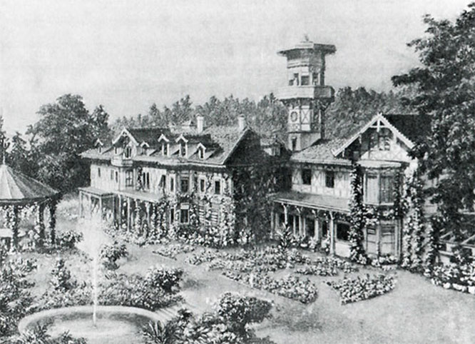Schloss Müllberg - Stich A. Imfeld