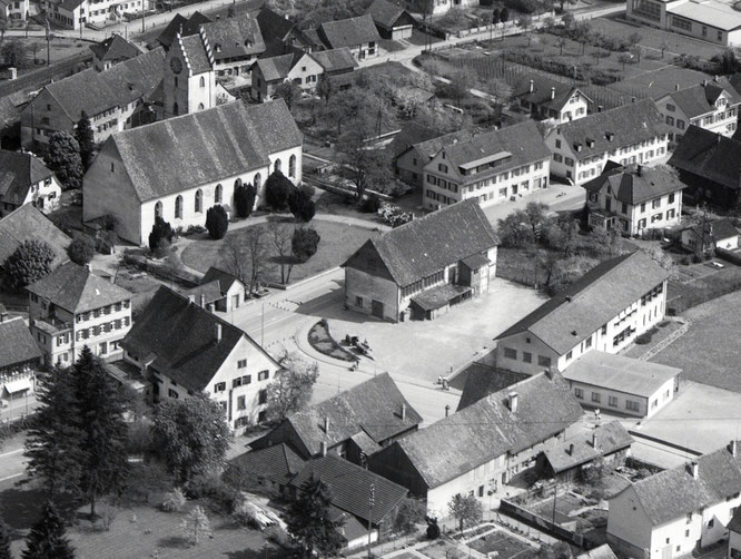 Luftaufnahme 1959; ETH Zürich