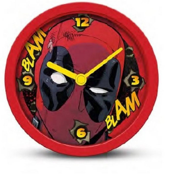 Deadpool: Blam Blam Desk Clock 14,90€ Prezzo finale,iva incl. escl. spedizione 1 SOLO PEZZO DISP. spedizione in 1-3 giorni PER INFO O PAGAMENTO CLICCA CHAT WHATSAPP SU QUESTA PAGINA IN ALTO.