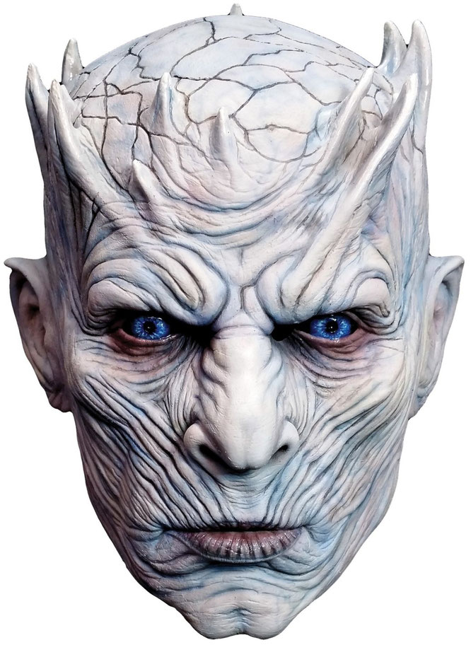 Game of Thrones: Night King Mask Trick or Treat Studios 69,90€ Prezzo finale,iva incl. escl. spedizione 1 SOLO PEZZO DISP. spedizione in 1-3 giorni PER INFO O PAGAMENTO CLICCA CHAT WHATSAPP SU QUESTA PAGINA IN ALTO.