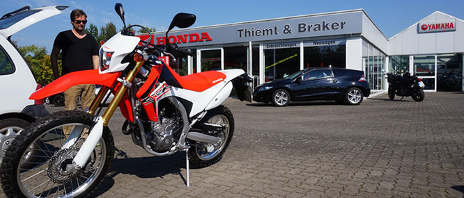 CRF250L - Der Kauf beim Honda-Händler