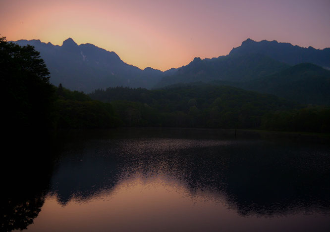 mt togakushi mirror lake