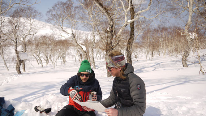 Niseko crossing to the sea