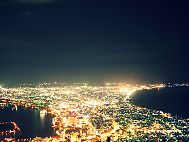 Mt hakodate night view