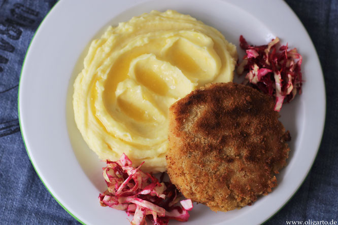 Holländischer Schnitzel ohne Fleisch Oligarto Rezepte mit Olivenöl