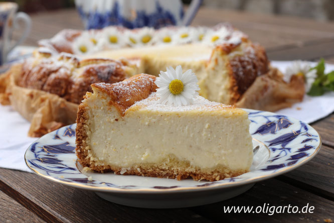 Feiner Quarkkuchen mit Tonkabohne Oligarto backen