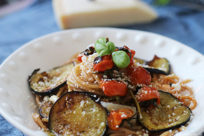 Pasta alla Norma Oligarto Aubergine Rezepte 