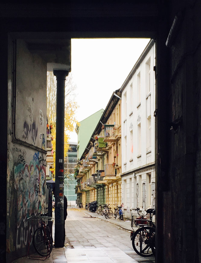 Immer mal einen Blick in die Innenhöfe wagen.