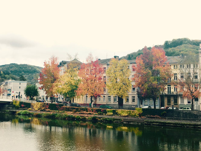 Was ein Herbst-Arrangement am Ufer der Lahn in Bad Ems!!