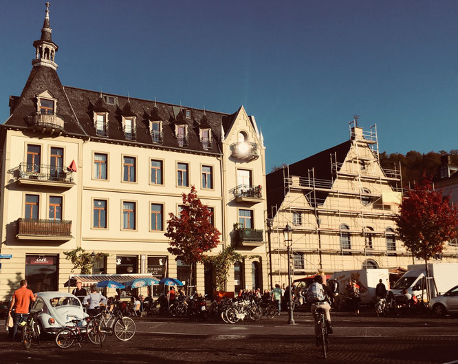 Der Kapuzinerplatz in Ehrenbreitstein