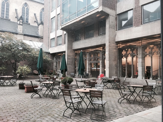 #dolcevitagefunden - Der Innenhof des MAKK