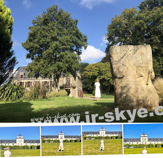 Château de Tronjoly, Gourin (Part II) & Château de Kergonano, Lieu-dit Kergonano, 56870 Baden, Département Morbihan (47° 37′ 10″ N, 2° 55′ 8″ W)...