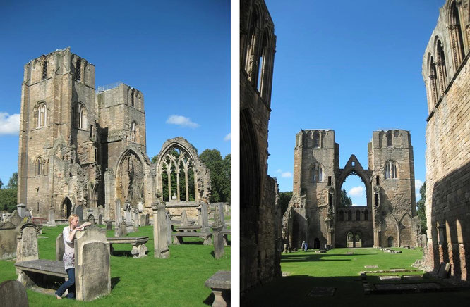 "Elgin Cathedral ("The Lantern of the North"), Elgin, Moray, north-east Scotland."