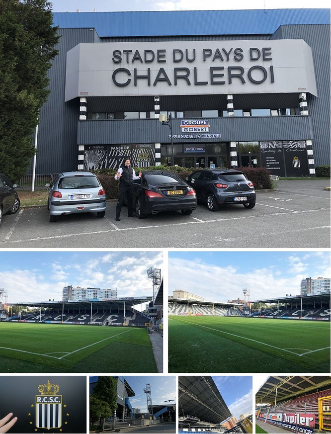 Charleroi Stade du Pays Belgien Fußball Fussball Stadium Mercedes Benz Jörg Kaminski Gelnhausen J.R. Skye  R.C.S.C. Jupiler League Belgische Liga 