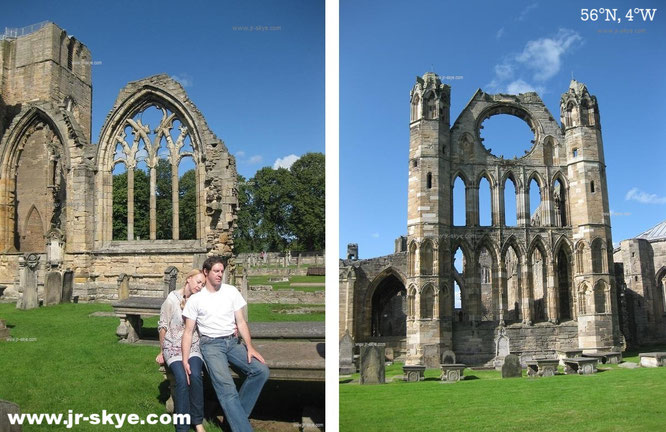 ">No exorciser harm thee! Nor no witchcraft charm thee! Ghost unlaid forbear thee! Nothing ill come near thee! Quiet consummation have; And renowned be thy grave!< William Shakespeare (Francis B.?) - Elgin Cathedral/SCO." 