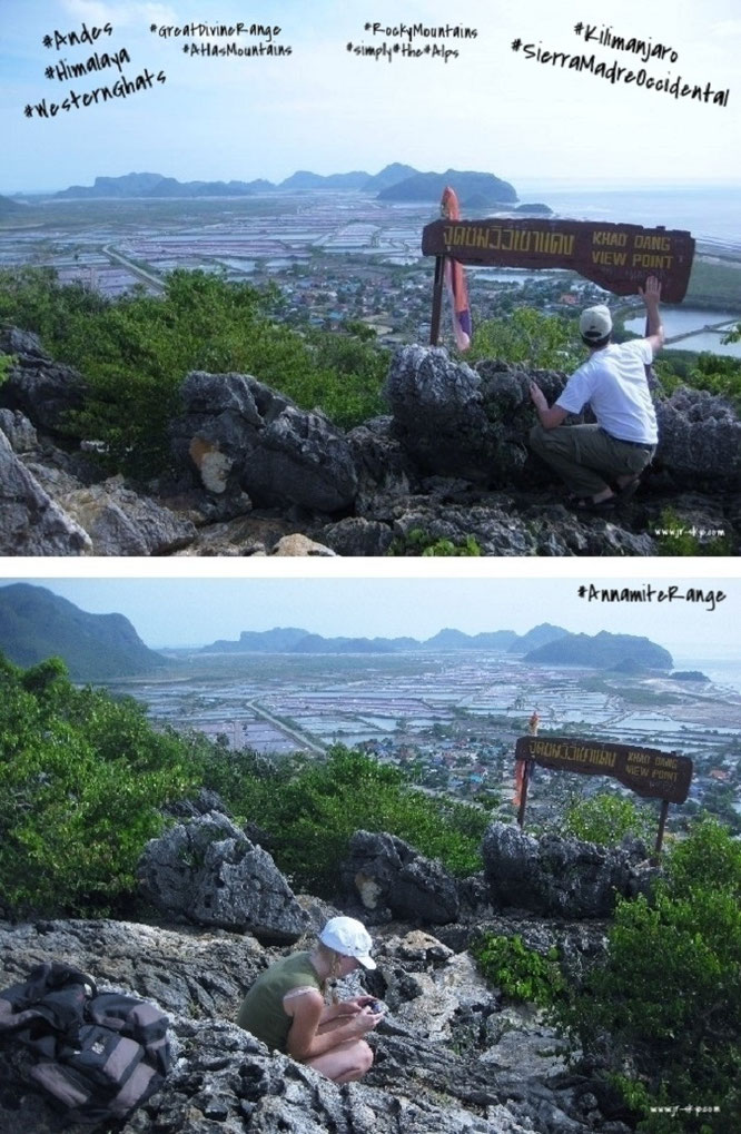 "Khao Dang, Khao Sam Roi Yot, Kui Buri District, Prachuap Khiri Khan Province, Thailand (12° 10′ 57″ N, 99° 56′ 54″ E)."