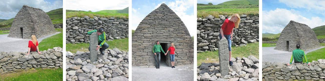 Gallarus Oratory (Séipéilín Ghallarais), Dingle Peninsula, Kerry (52° 10′ 21″ N, 10° 20′ 58″ W)...