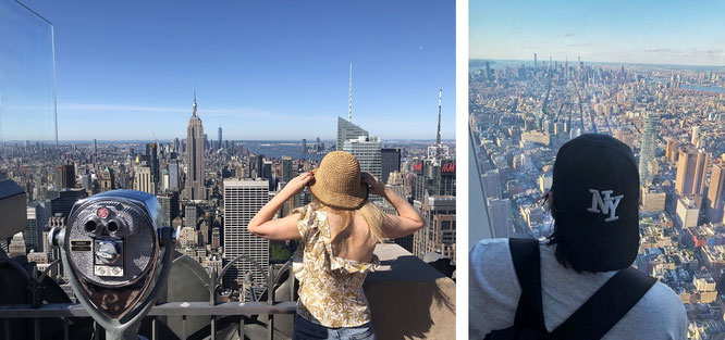 ...overlooking the Empire State Building #NYC (with Mona-Liza, r.)