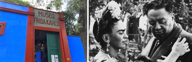 Verfallen: Frida Kahlo - und ihre Beziehung zu Diego María de la Concepción Juan Nepomuceno Estanislao de la Rivera y Barrientos Acosta y Rodríguez. Taylor-Burton like...