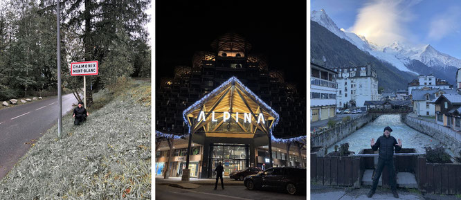 "Chamonix de Mont Blanc, Alpina Hotel, France."