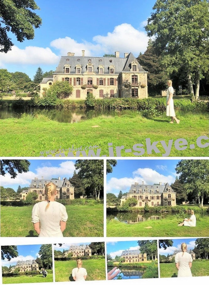 Château de Tronjoly, Gourin, Département Morbihan, Frankreich (48° 8′ 22″ N, 3° 36′ 27″ W)... 