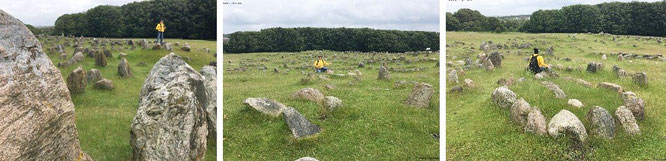 Bereits weit im Norden Dänemarks: Das unglaubliche Eisenzeit- und Wikinger- Gräberfeld von Lindholm Höje bei Aalborg (400 - 1.000 n. Chr.). Für die 682 Gräber (davon 150 Schiffsformationen) solltet Ihr einen halben Tag Eurer Lebenszeit einplanen...