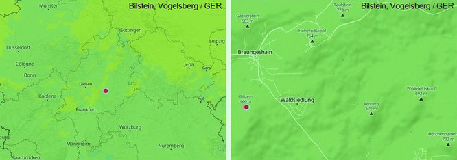 Vogelsberg: German Central Uplands in the state of Hesse, Counties of Vogelsbergkreis, Main-Kinzig-Kreis, Wetteraukreis, Gießen and Fulda