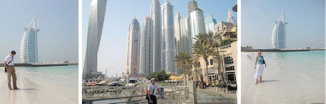 Burj el Arab & Canyan Tower, VAE / Dubai (25° 8′ 28″ N, 55° 11′ 8″ E). @فادية _DUB @ياسر_DUB 