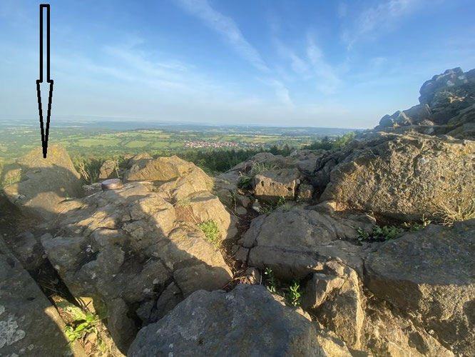 vulkanisches Gebirge Vogelsberg 