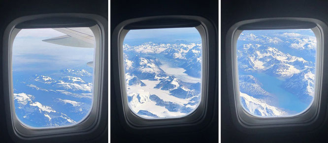 ...some of my favourites: flying over Greenland