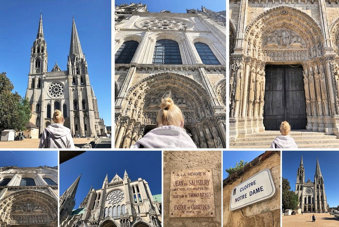 ...geniales Urbild: die Erste ("Das Original"): Chartres, ein neuer Stil! Kathedrale von Chartres (48° 26′ 50″ N, 1° 29′ 16″ E)...