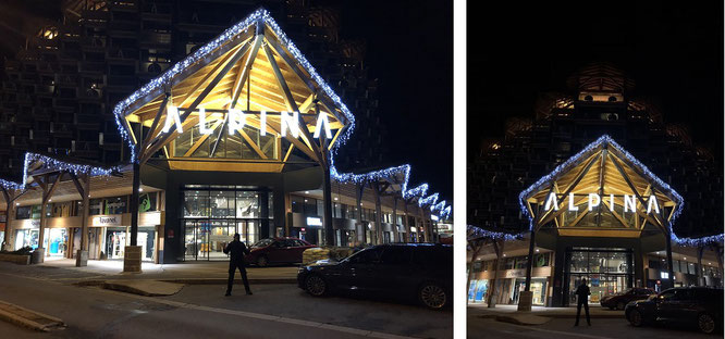 ...eine weitere Übernachtungsmöglichkeit in Chamonix: Alpina Eclectic Hotel! 