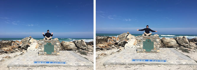 I can also think about: airplanes. Southernmost Point of African Continent, Cape Agulhas, South Africa