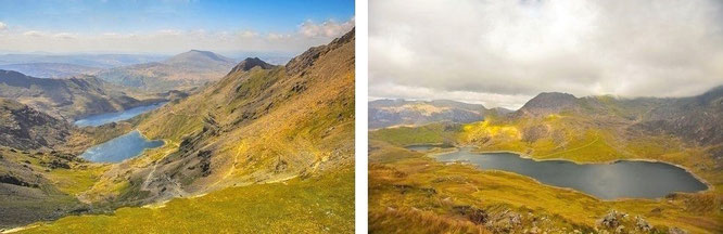 Am Fuße des Snowdon: Llyn Llydaw (53° 4′ 7″ N, 4° 2′ 50″ W)...