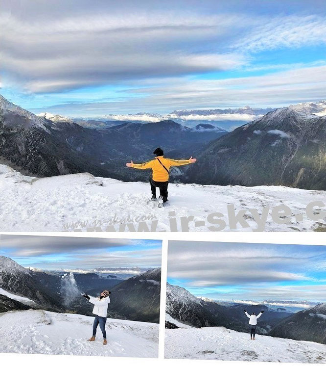 Im Schatten des Mont Blanc bzw. über den Dächern Europas: über den Glacier de Géant und das Mer de Glace bis nach Montenvers und Chamonix!