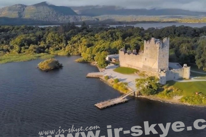 "Ross Castle, Killarney - 52° 2′ 29.07″ N, 9° 31′ 53.59″ W.  Fabricated by me & my old new toy, DJI Mavic Pro Platinum Combo." 