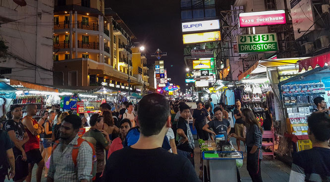 Khao San Road by Night