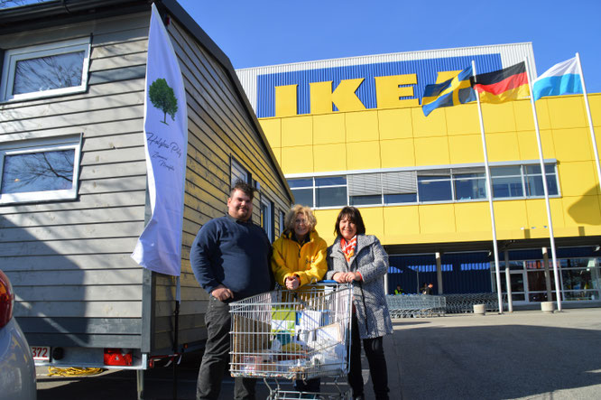 Die ersten Einblicke im neuen TinyHouse Modern mit der Inneneinrichtung von IKEA