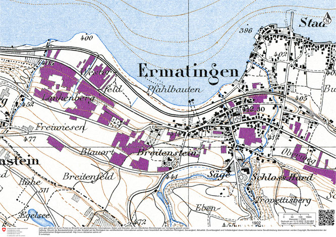 Rebbaugebiete um 1900