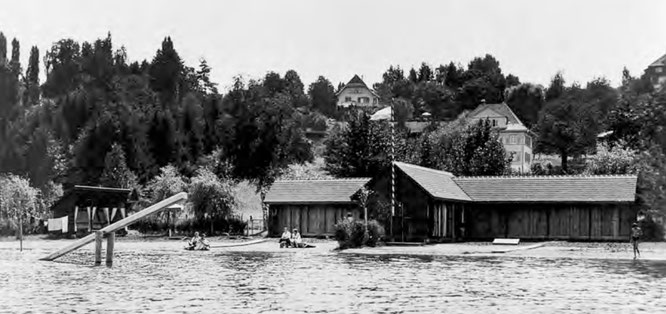 Strandbad im Westerfeld, 1936. Aus Büchi, "als die Moral baden ging"