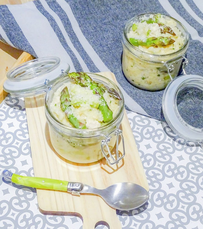 Risotto Aux Asperges Poulet Carnet Hanami