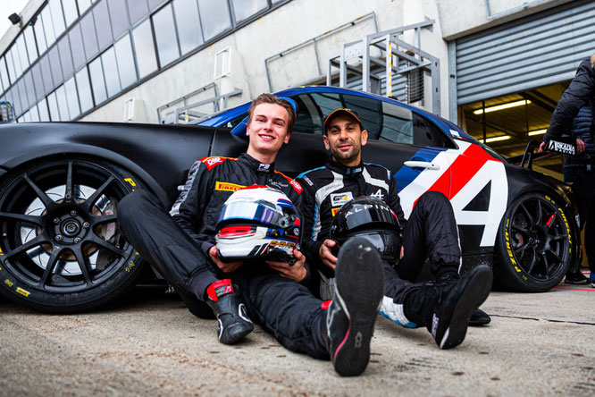 Pierre-Louis Chovet (l.) und Stéphan Guérin (r.) teilen sich dieses Jahr eine der Arkadia Racing Alpines