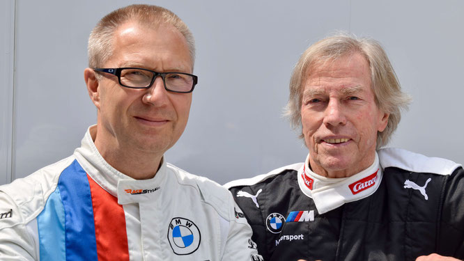Highlight beim DTM Norisring powered by BMW M: DTM Classic mit Leopold Prinz von Bayern und Marc Hessel (r-l)