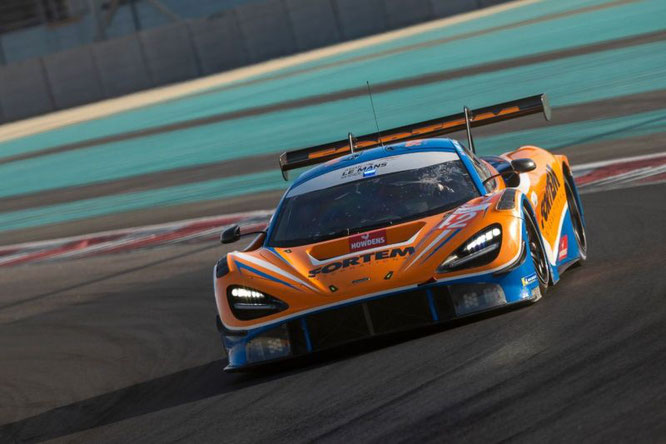 Der Optimum Motorsport Mclaren bei der Asian le Mans Series 2022