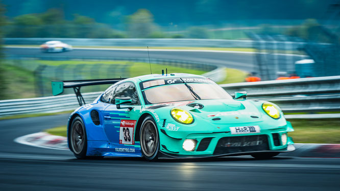 Der Falken-Porsche #33 bei den 24h-Qualifiers 2022
