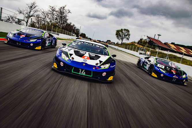 Mit drei Lamborghinis wird Emil Frey Racing am GT Masters teilnehmen