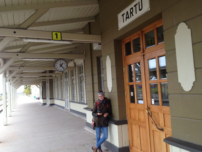 Tartu train station
