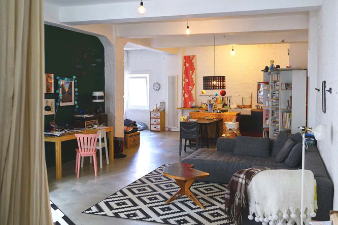 Blick in die Wohnung