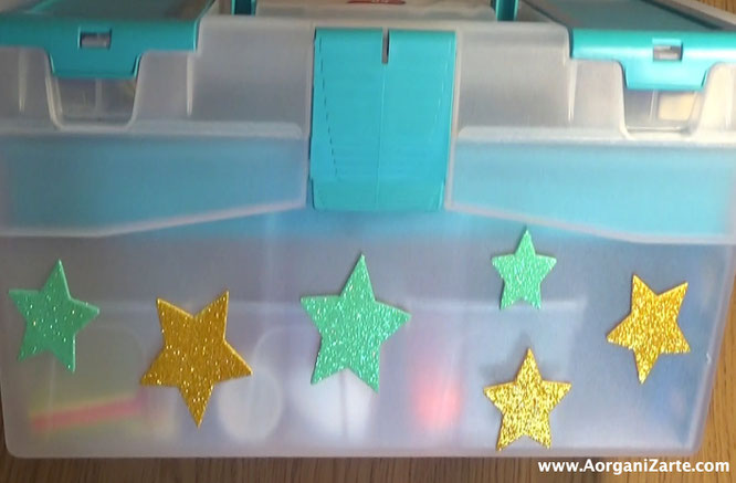 Personaliza el kit de tareas con pegatinas - AorganiZarte